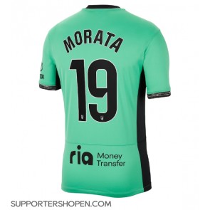 Atletico Madrid Alvaro Morata #19 Tredje Matchtröja 2023-24 Kortärmad
